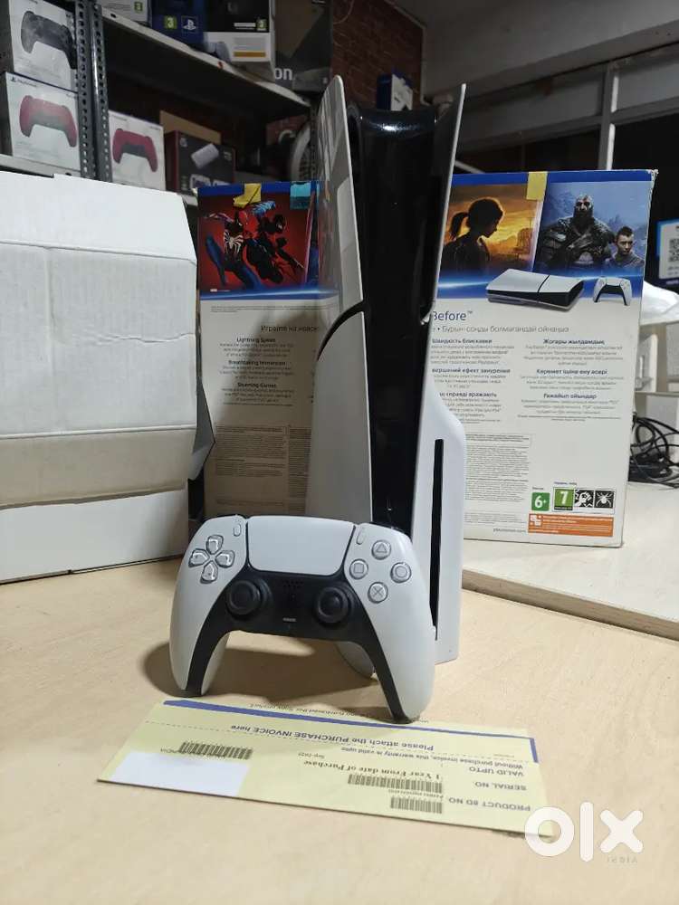 Playstation 5 PS5 slim disc edition with 6 months sony warranty