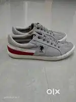 USPA Men's solid grey sneakers (size - 8)