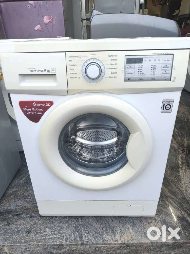 Lg front load fully automatic perfect working condition with warranty