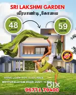 DTCP LOW BUDGET LAND FOR SALE AT VEERAPANDIPIRIVU