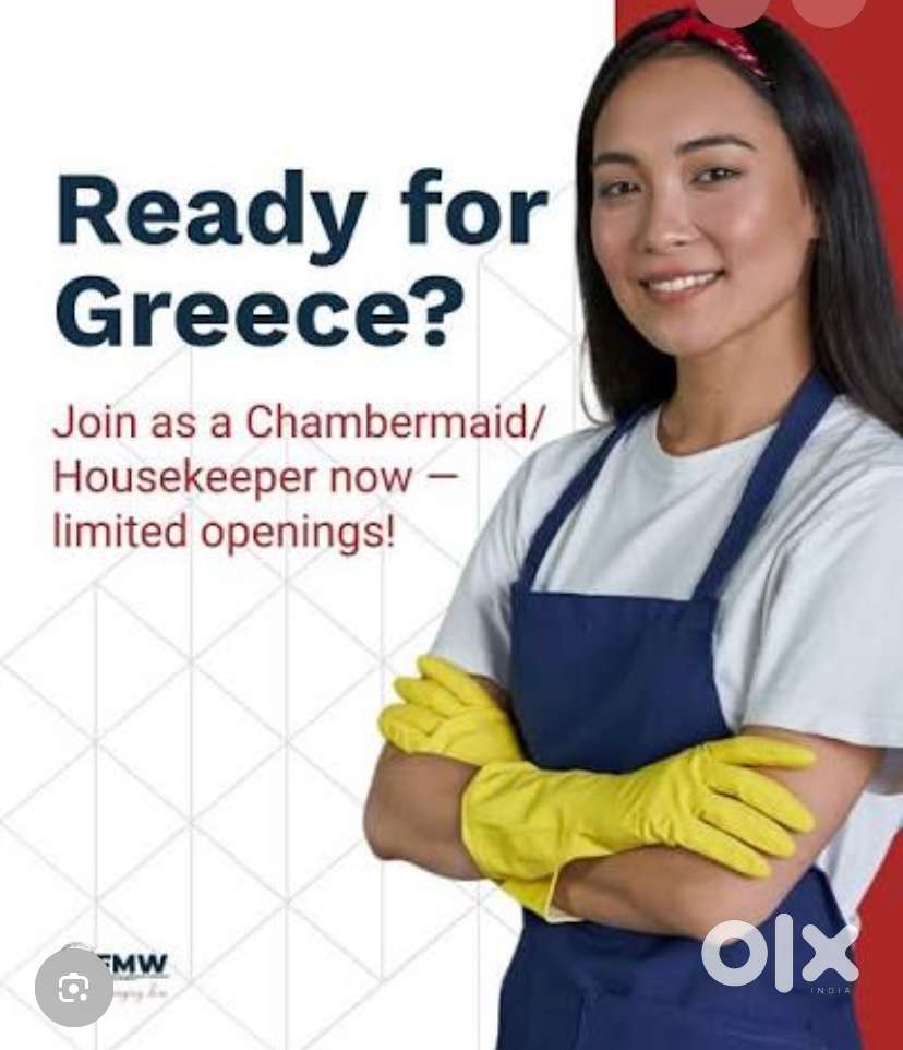 Need Housekeeping Staff For Hotels in Greece