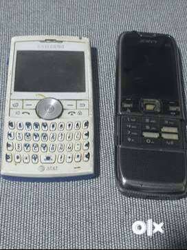 Samsung and zen antique phone