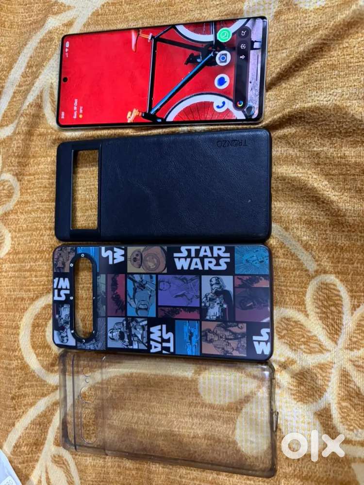 Google pixel 7 pro 12/256 brand new condition android 16 with 4 covrs
