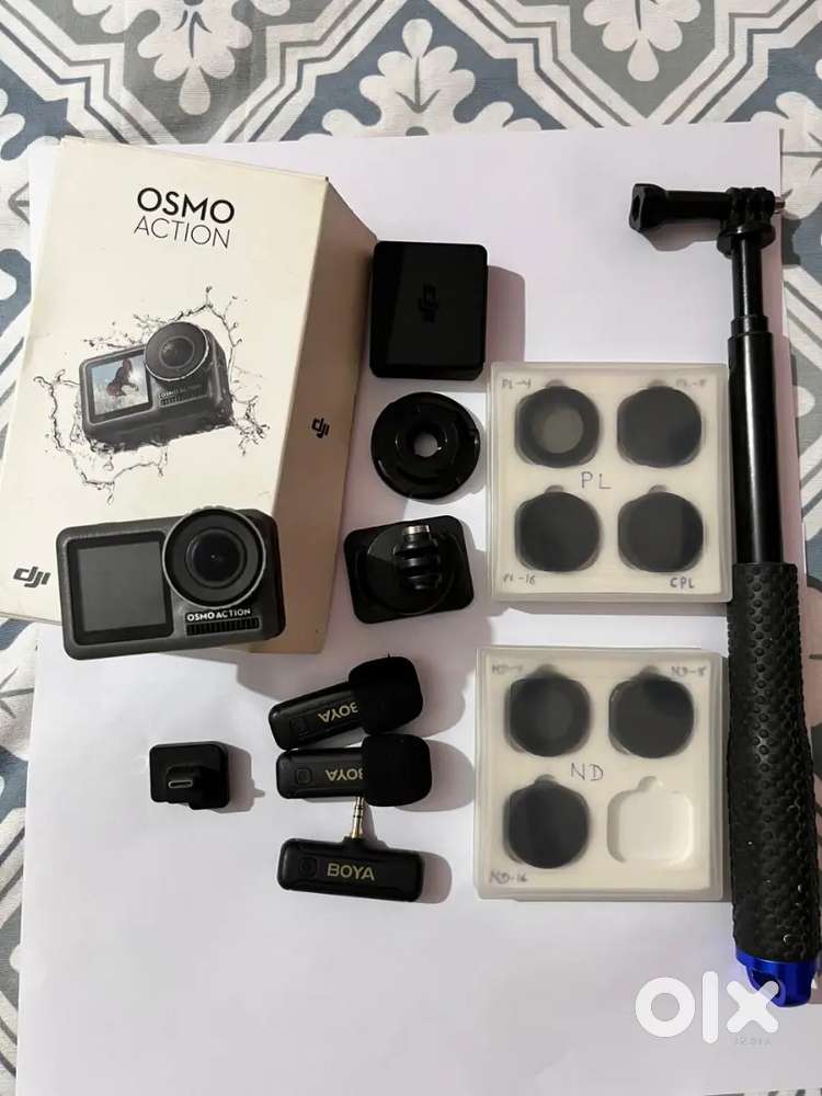 DJI OSMO ACTION CAMERA WITH ACCESSORIES