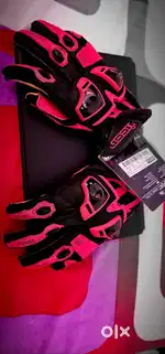 Icon Hypersport Leather Riding gloves