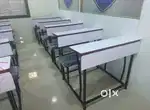 School Classes College Bench with Seat Cushion & without Seat Cushion