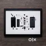 iPhone 5 – Disassembled Wall Frame (Collector’s Display Piece)