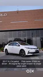 Toyota Corolla Altis 2017 Petrol 56500 Km Driven
