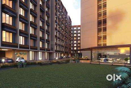 2 BHK with Modular Kitchen Flat for family at South Bopal