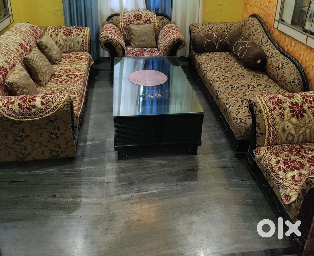 Sofa Set 5 Seater + Couch + Center Table
