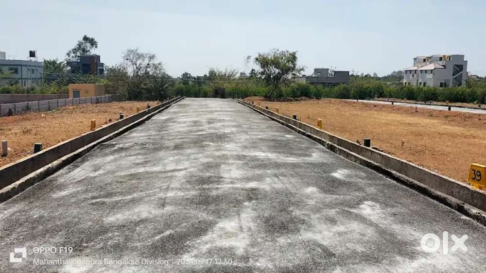 Ready to registration plots in Jigani