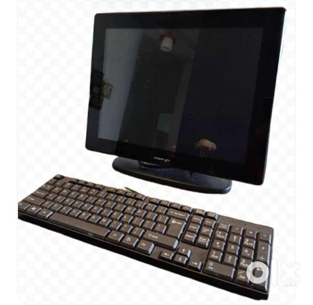 Desktop Touch Screen Computer with Customer Display