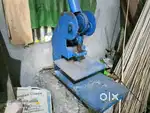 Chappal making machine.