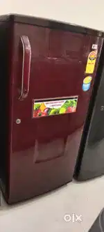 Single door fridge with warranty and good condition