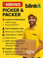 Picker and packer jobs available