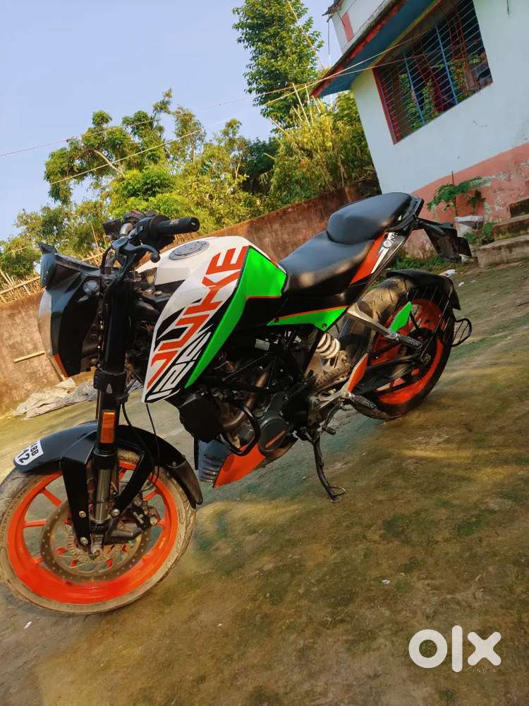 KTM bike 2021 model full condition back