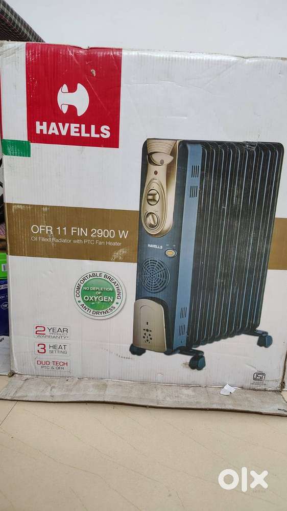 Havell's oil filled 11 fin room heater