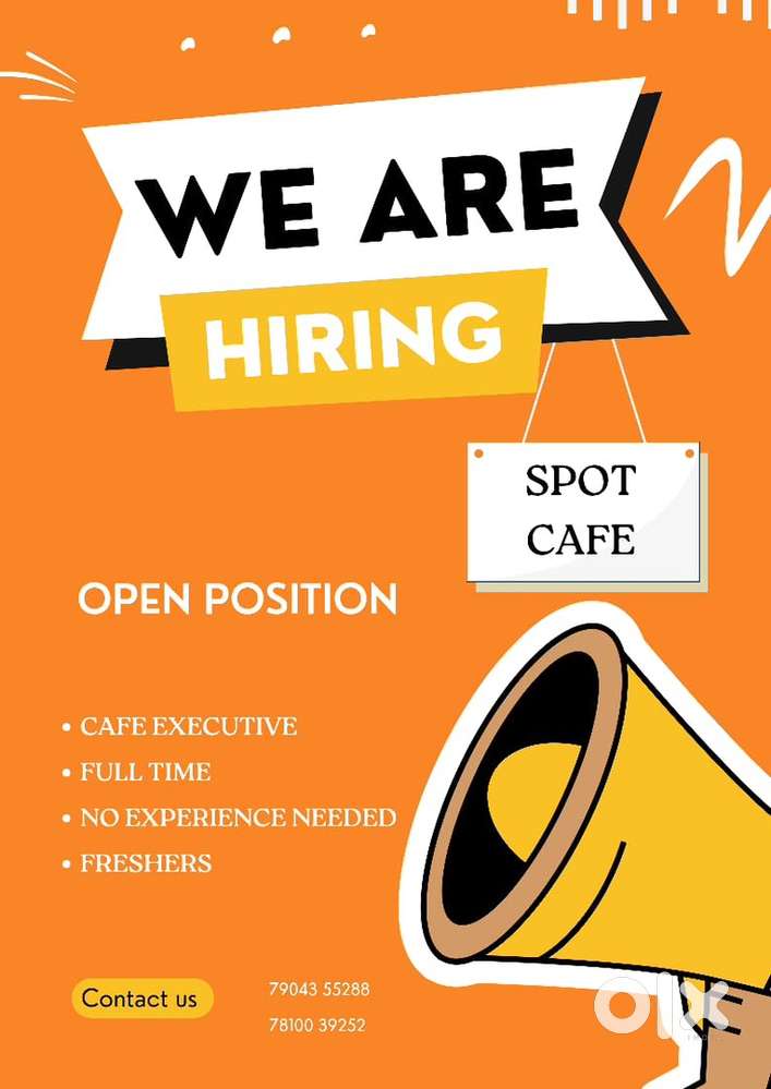 Cafe Incharge