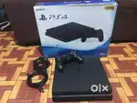 Ps4 slim with box and games