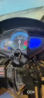 I Smart bike colour black and blue