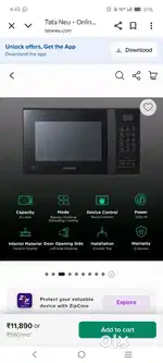 Samsung microwave oven