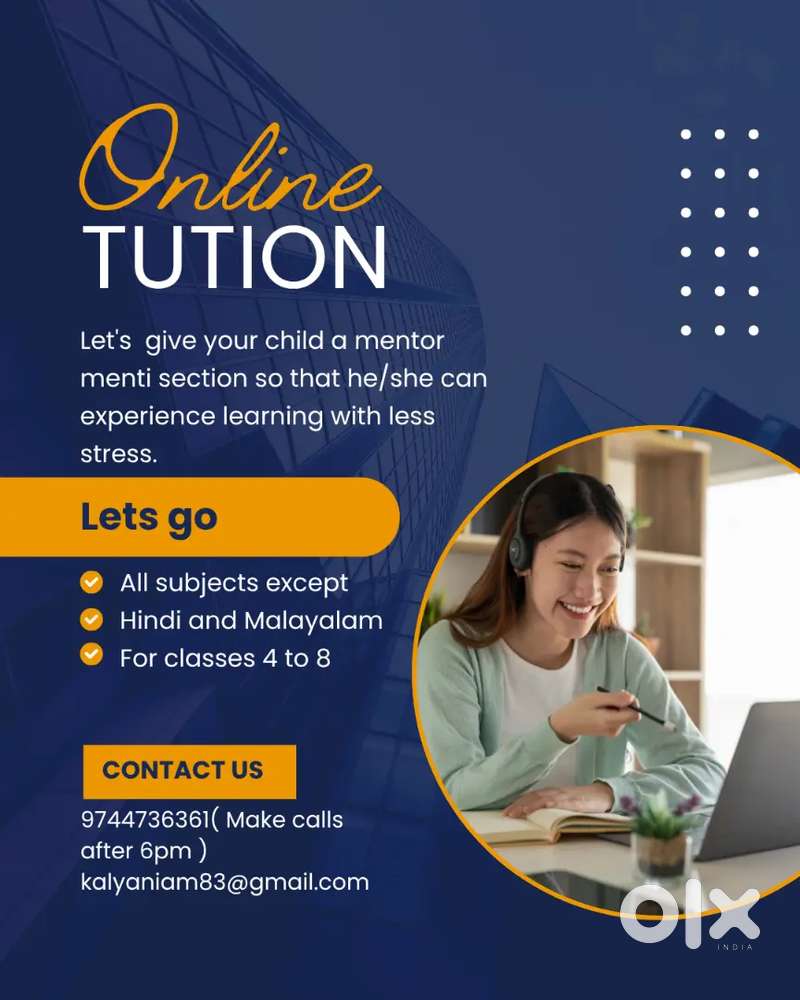 Online tutor available