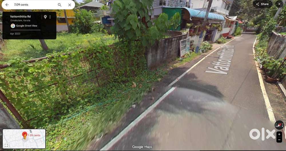 7.09 cents of residential land for sale in Vennala, 16 lakhs/cent