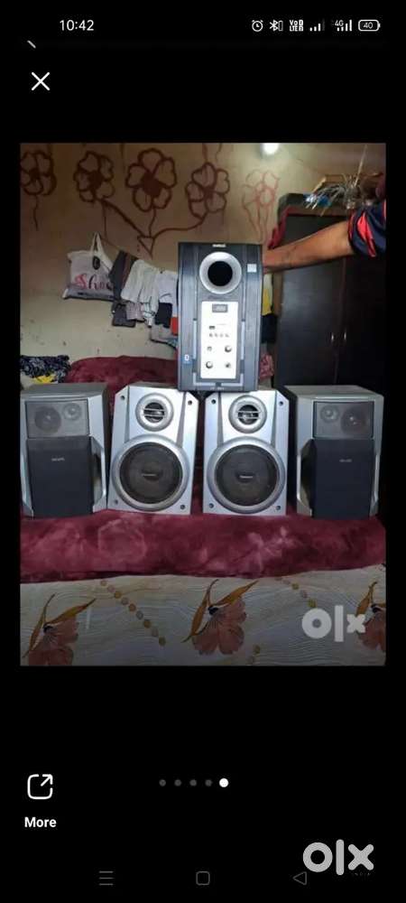 Only Speaker ,Speaker sony and philips bass boosted sound