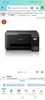 Epson 3210 printer