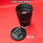 Samyang 50mm f/1.4 AS UMC Lens – Fast Standard Prime Lens.