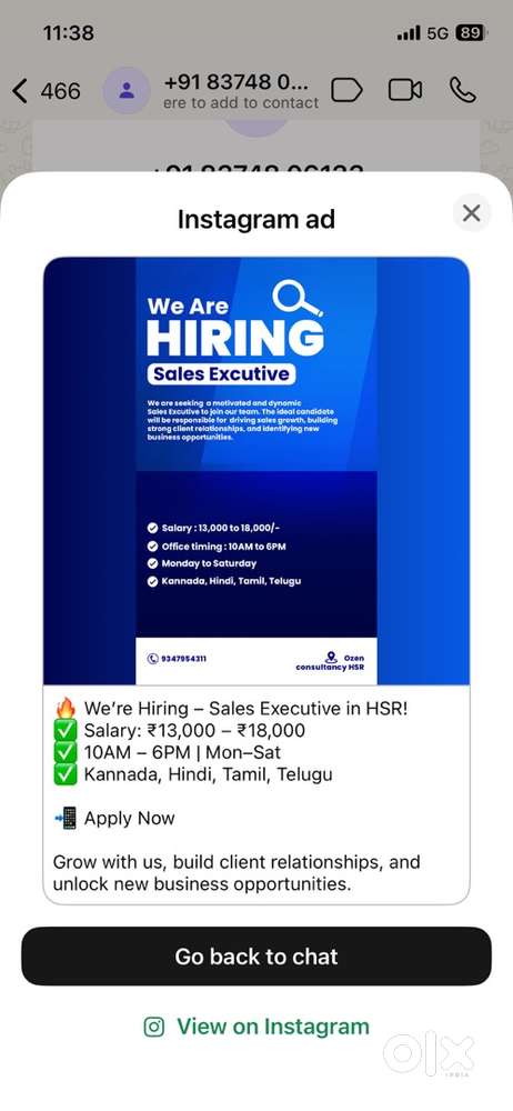 Sales and Marketing executive