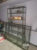 Double bed and Rack