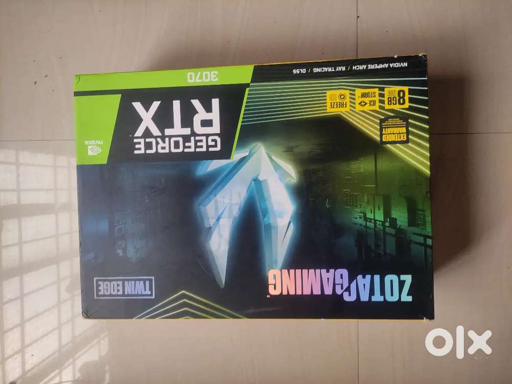 RTX 3070 ZOTAC GAMING WITH CARD