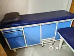 Hospital / Clinic Examination Bed / Side Table / Strecher Trolley