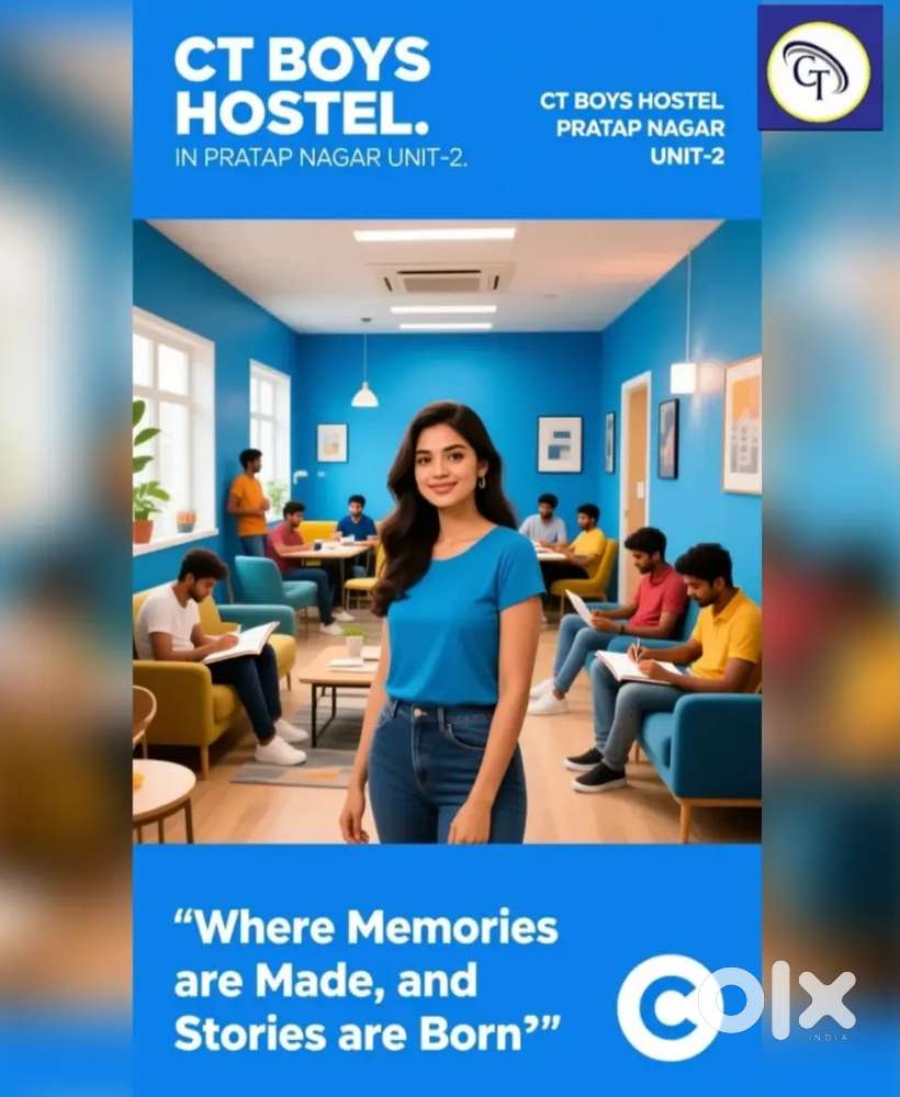 CT Boys PG and Hostel in Pratap Nagar