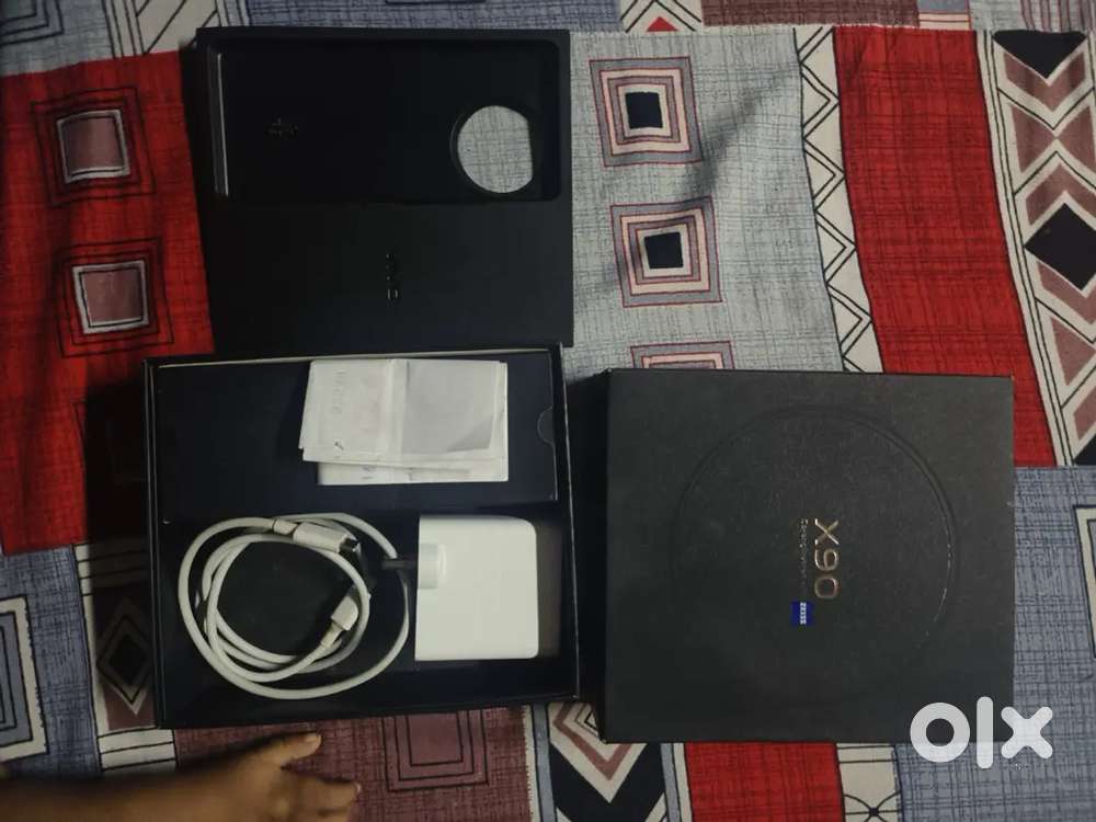 Vivo x90 8gb 256gb bill box charger