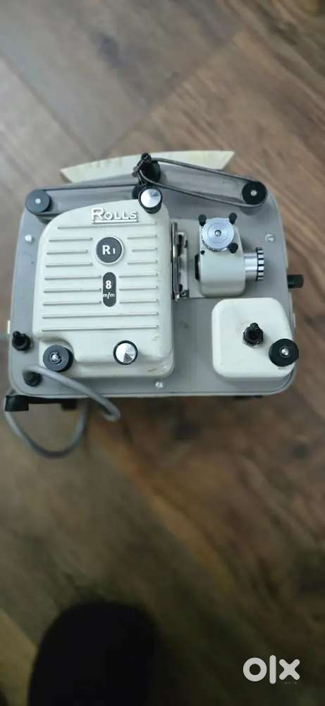 Vintage projector and camera