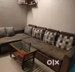 L shape sofa with combed and storage