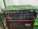 Ahuja 160 w amplifier and box