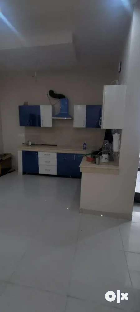 A 3bhk ground floor flat for rent in palm city kharar