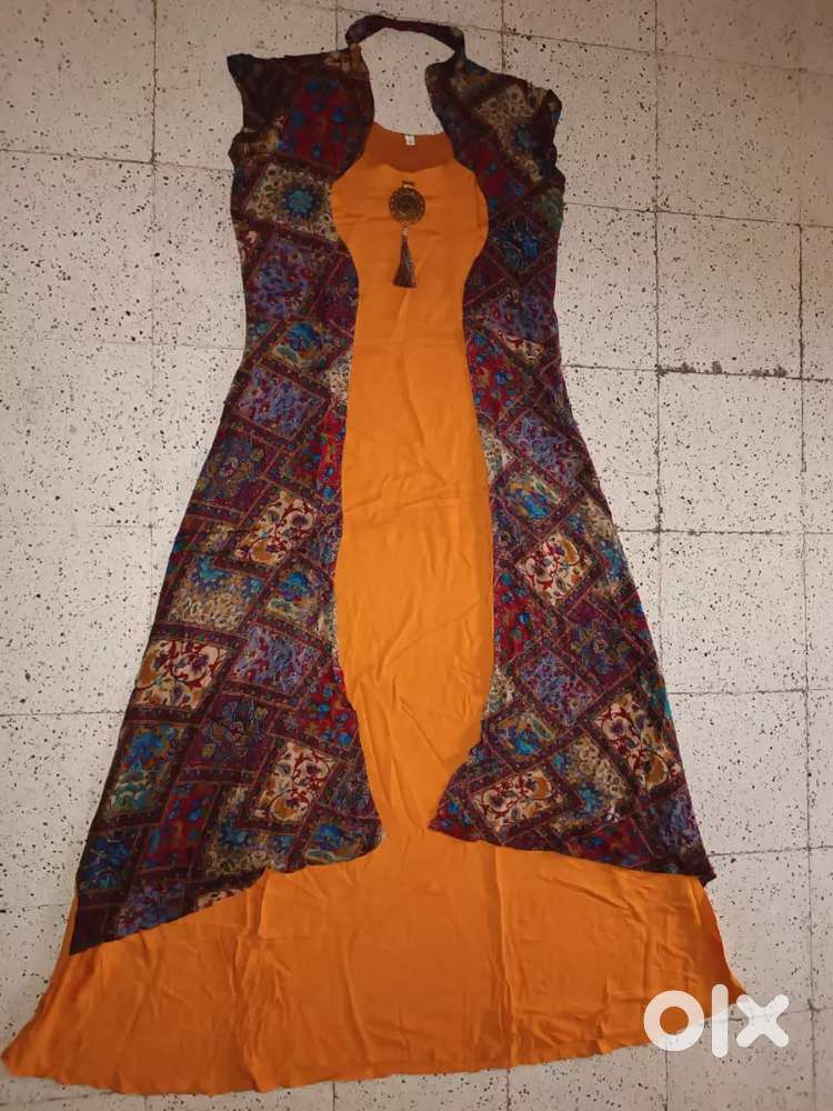 Gown Yellow Color
