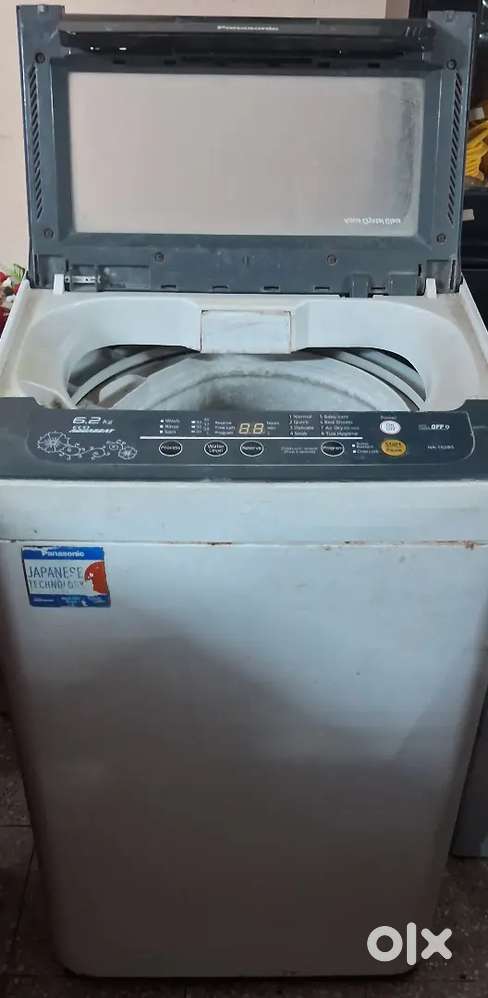 Panasonic washing machine,Top load,Fully automatic, running condition