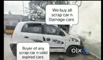 WE BUY ALL SCRAP SCRAP CAR N VALID EXPIRED CARS N DAMAGE