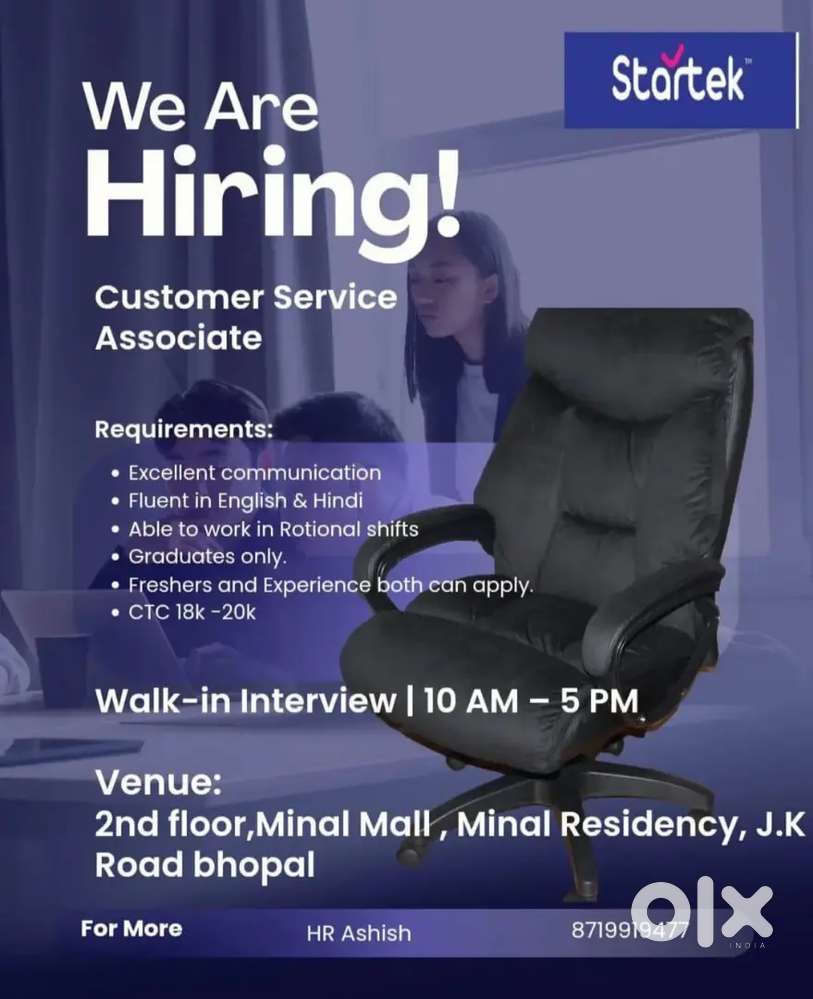 Customer service associate