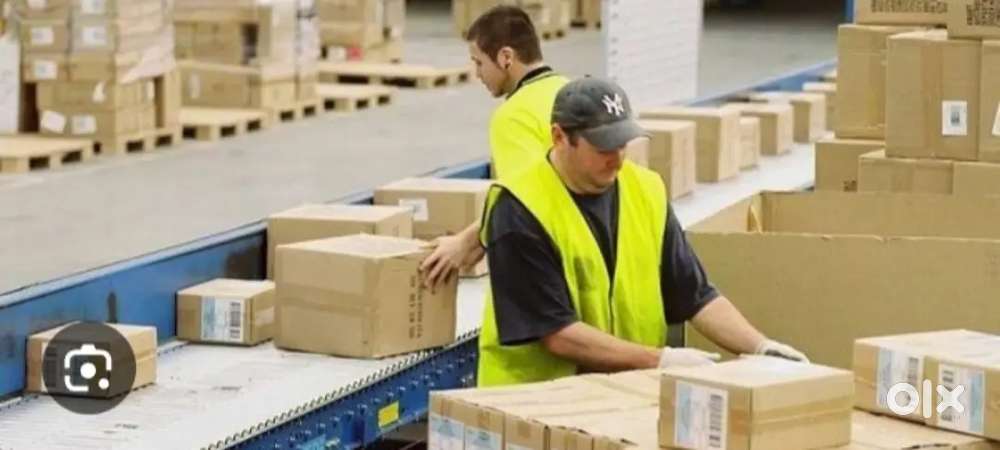 Grocery warehouse packing job