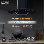 Croma box pack kitchen chimney with bill