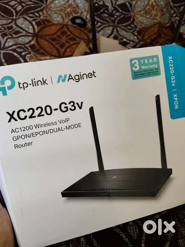 TP-Link Aginet XC220-G3v AC1200 Dual Band Wi-Fi Router-Good Condition