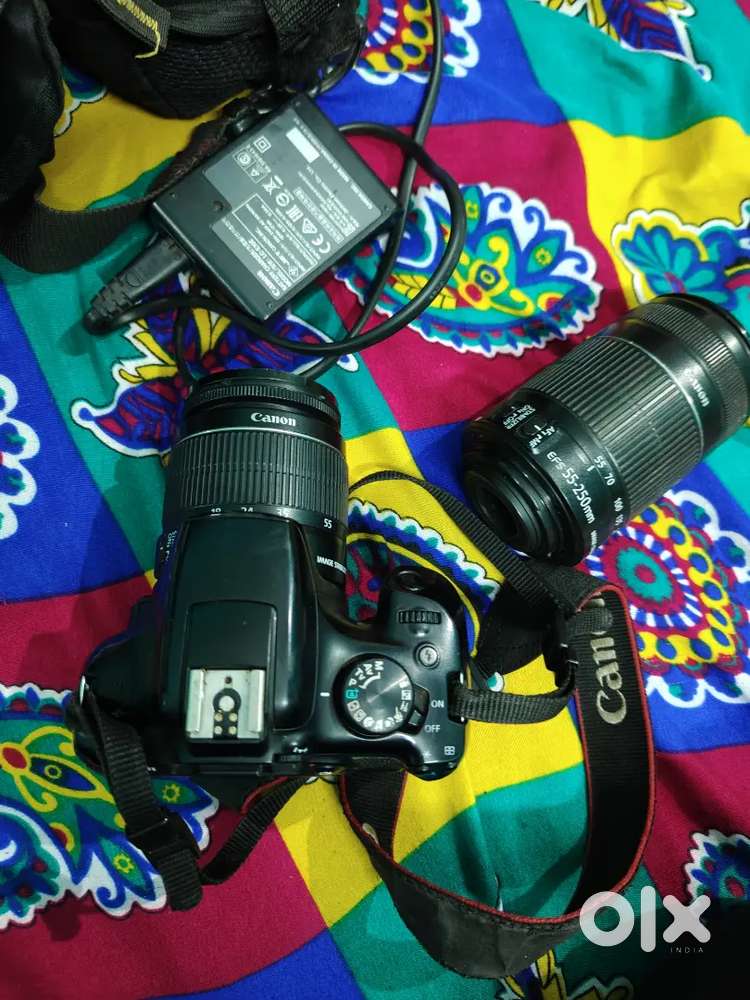 Canon EOS 1300d 2 lens