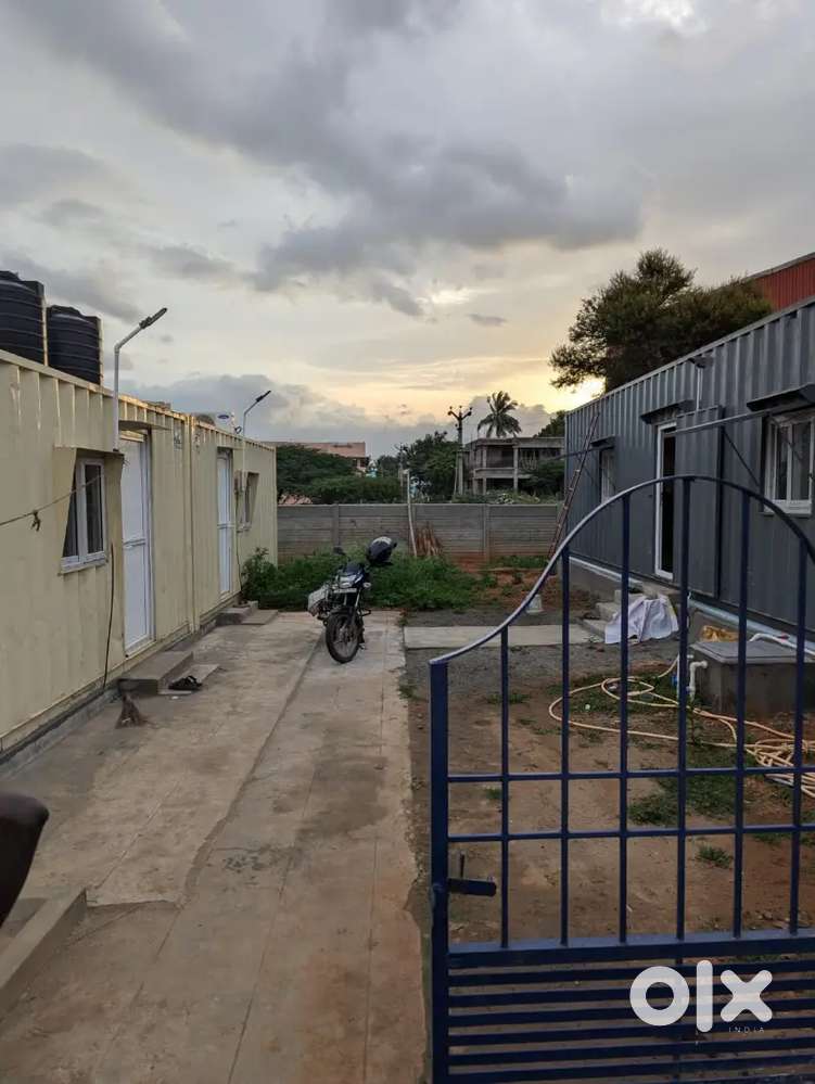 Fully furnished room with attached bathroom for bachelor's