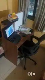 Table and Chair Workstation Available